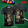 [NEW] SHUT UP AND SHOOT BILLIARDS BLACK DESIGN FOR MEN POLO SHIRT