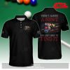 [NEW] PERSONALIZED ASSUMING I’M JUST AN OLD MAN WAS YOUR FIRST MISTAKE BILLIARDS BLACK DESIGN FOR MEN POLO SHIRT