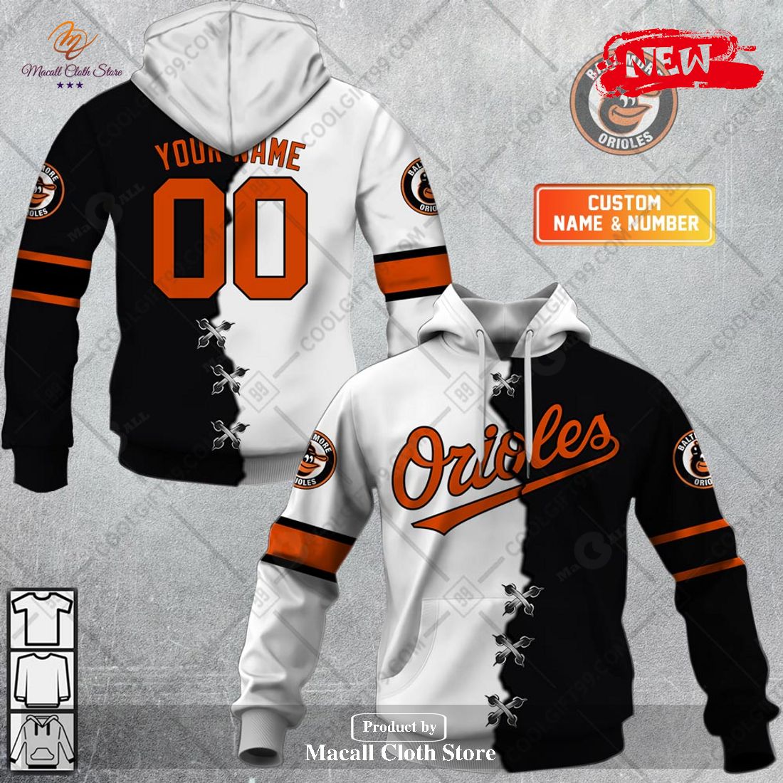 Baltimore Orioles MLB Special Camo Realtree Hunting Hoodie T Shirt