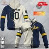 [NEW] Personalized MLB Miami Marlins Mix Jersey Design Hoodie Sweatshirt 3D