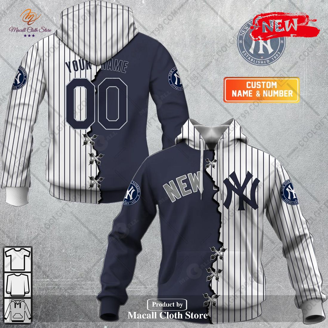 Sports Baseball MLB New York Yankees Derek Jeter Hoodie 3d - T-shirts Low  Price