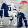 [NEW] Personalized MLB Texas Rangers Mix Jersey Design Hoodie Sweatshirt 3D