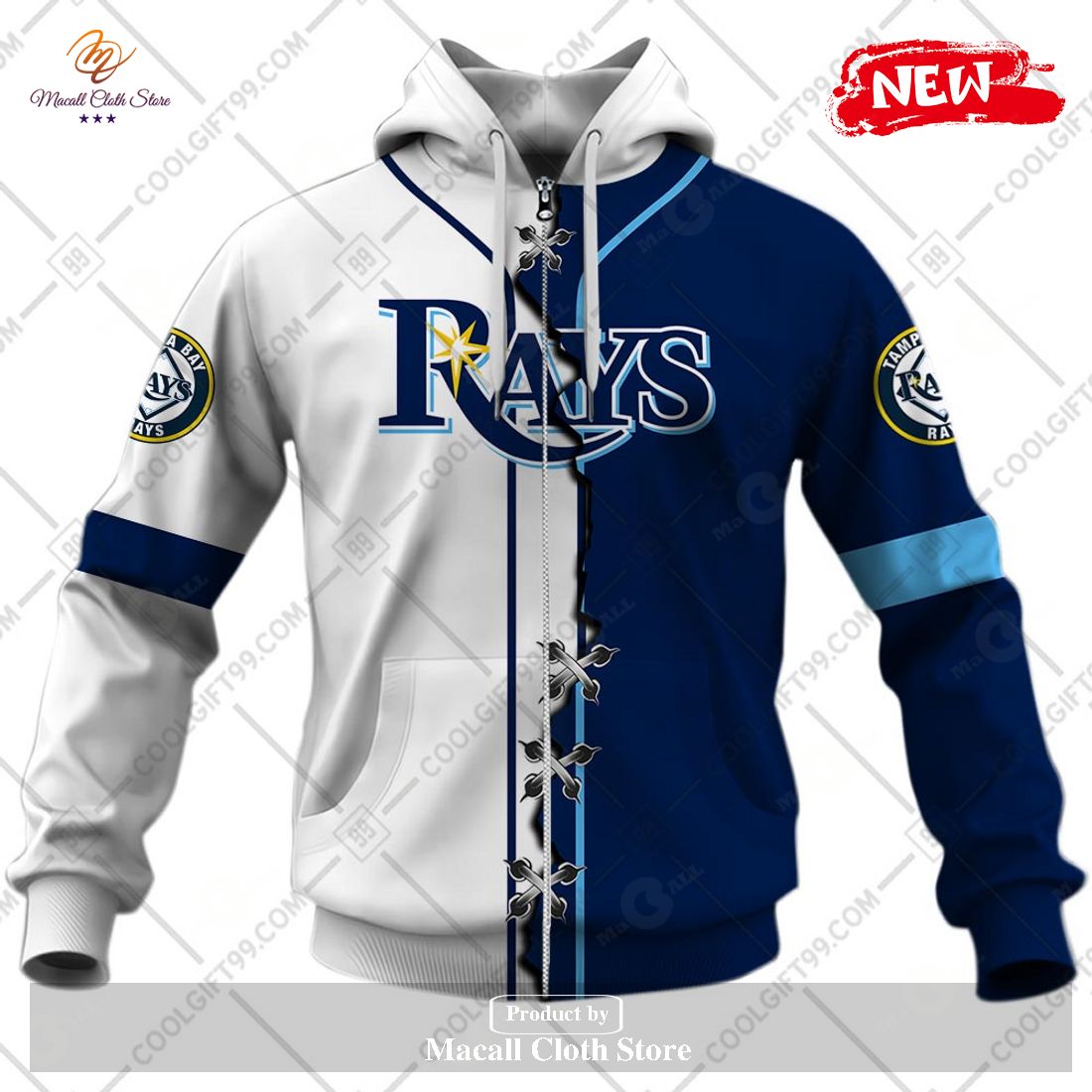 SALE] Personalized MLB Tampa Bay Rays Home Jersey Style Sweater Hoodie 3D -  Beetrendstore Store