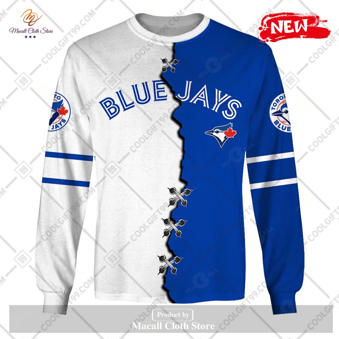 MLB Toronto Blue Jays Custom Name Number Special Camo Realtree Hunting  Sweatshirt