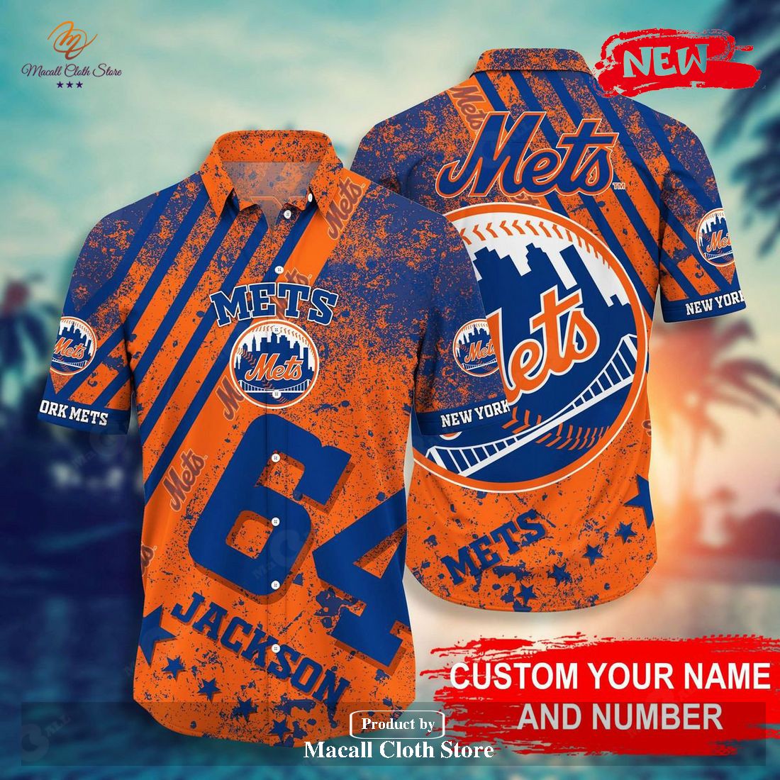 [NEW] Personalized New York Mets MLB Hot Sports Summer Hawaiian Shirt ...