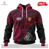 [NEW] Personalized AFL Brisbane Lions – Specialized Design Wih Camo Concepts For Hungting In Forest Hoodie Sweatshirt 3D