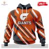 [NEW] Personalized AFL Greater Western Sydney Giants Polynesian Concept Kits Design Hoodie Sweatshirt 3D