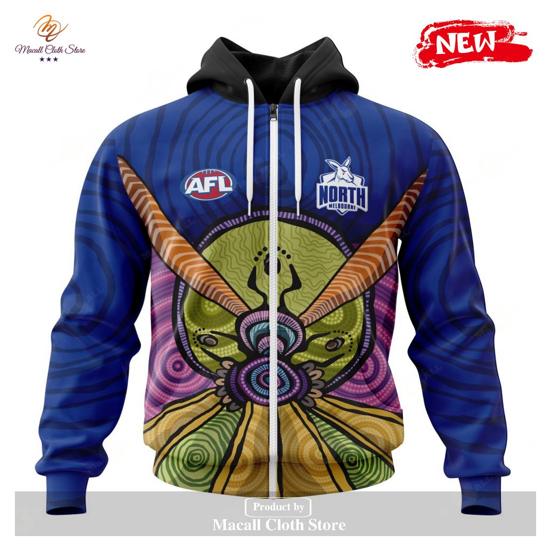 [NEW] Personalized AFL North Melbourne Football Club – Specialized Design Wih ArtWork For Australia Day Hoodie Sweatshirt 3D