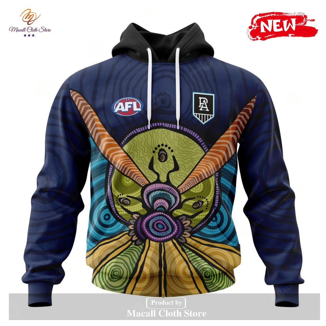 [NEW] Personalized AFL Port Adelaide – Specialized Design Wih ArtWork For Australia Day Hoodie Sweatshirt 3D