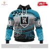 [NEW] Personalized AFL Port Adelaide Football Club Special MotoCross Concept Design Hoodie Sweatshirt 3D