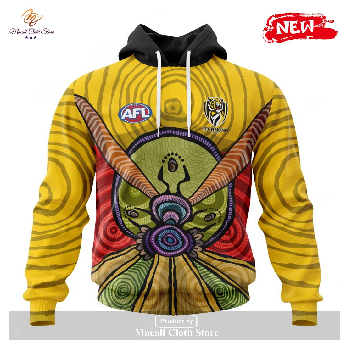 [NEW] Personalized AFL Richmond – Specialized Design Wih ArtWork For Australia Day Hoodie Sweatshirt 3D