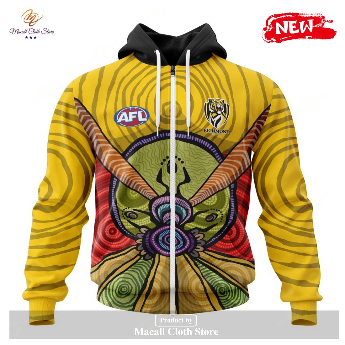 [NEW] Personalized AFL Richmond – Specialized Design Wih ArtWork For Australia Day Hoodie Sweatshirt 3D
