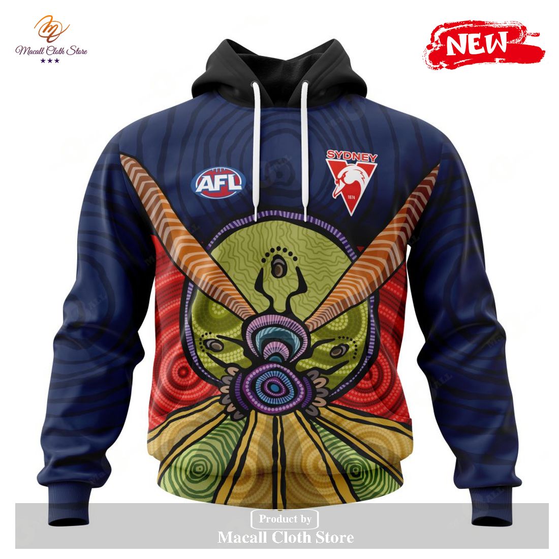 [NEW] Personalized AFL Sydney Swans – Specialized Design Wih ArtWork For Australia Day Hoodie Sweatshirt 3D