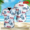 [NEW] Coors Light Tropical Coconut Tree Hot Summer Collection Hawaiian Shirt and Short