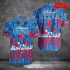 [NEW] Makita Tropical Coconut Tree Blue Green Design Hawaiian Shirt and Short
