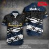 [NEW] Natural Light Tropical US Flag Hawaiian Shirt and Short