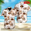 [NEW] Taco Bell Tropical Coconut Tree Yellow Purple Hawaiian Shirt and Short