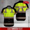 [NEW] Personalized Name Heavy Equipment Yellow Color Design For Summer Hawaiian Shirt and Short