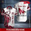 [NEW] Personalized Name Red Department Design Enjoy Summer Hawaiian Shirt and Short