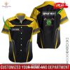 [NEW] Personalized Name Yellow Heavy Equipment Hot Design For Summer Hawaiian Shirt and Short