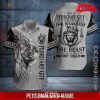 [NEW] Personalized Name Lion March Guy Design Hot Summer Hawaiian Shirt and Short