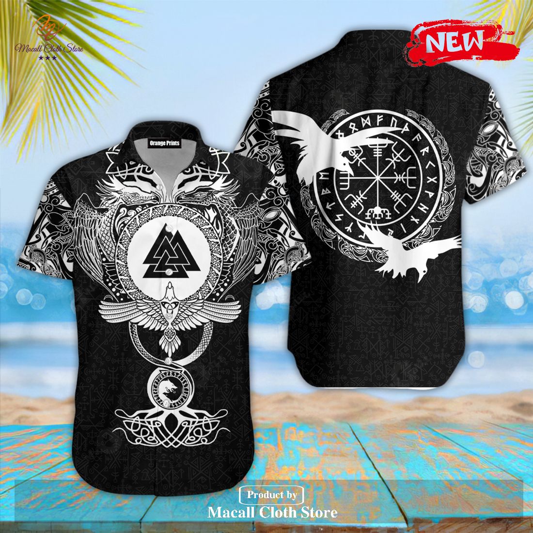 [NEW] Viking Premium Design For Summer Hawaiian Shirt and Short