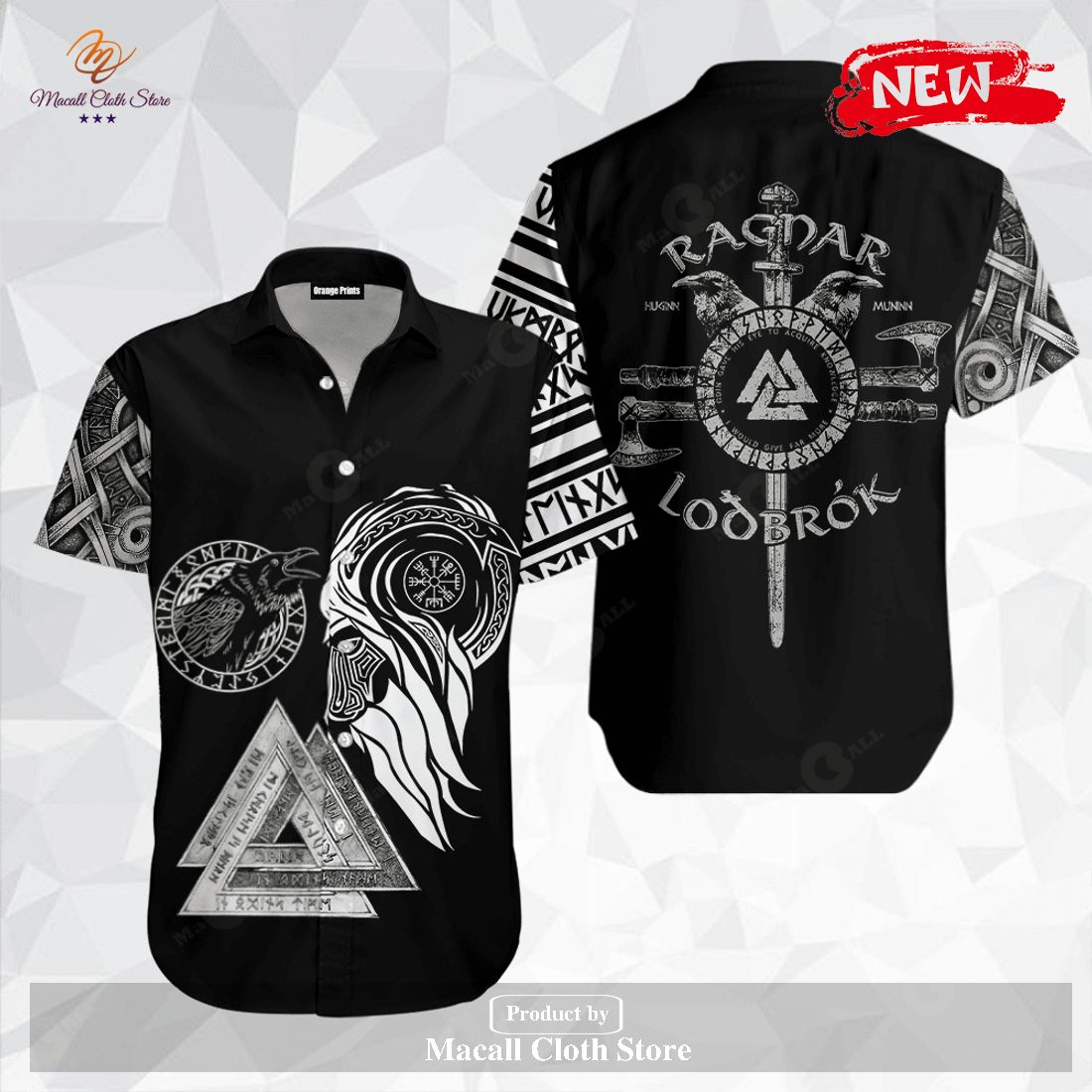 [NEW] Viking Ragnar For Summer Hawaiian Shirt and Short