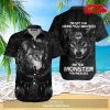 [NEW] Wolf In Blood Moon Black Red For Summer Hawaiian Shirt and Short