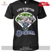 Never Underestimate A Woman Who Understands Baseball And Love Brewers T-Shirt