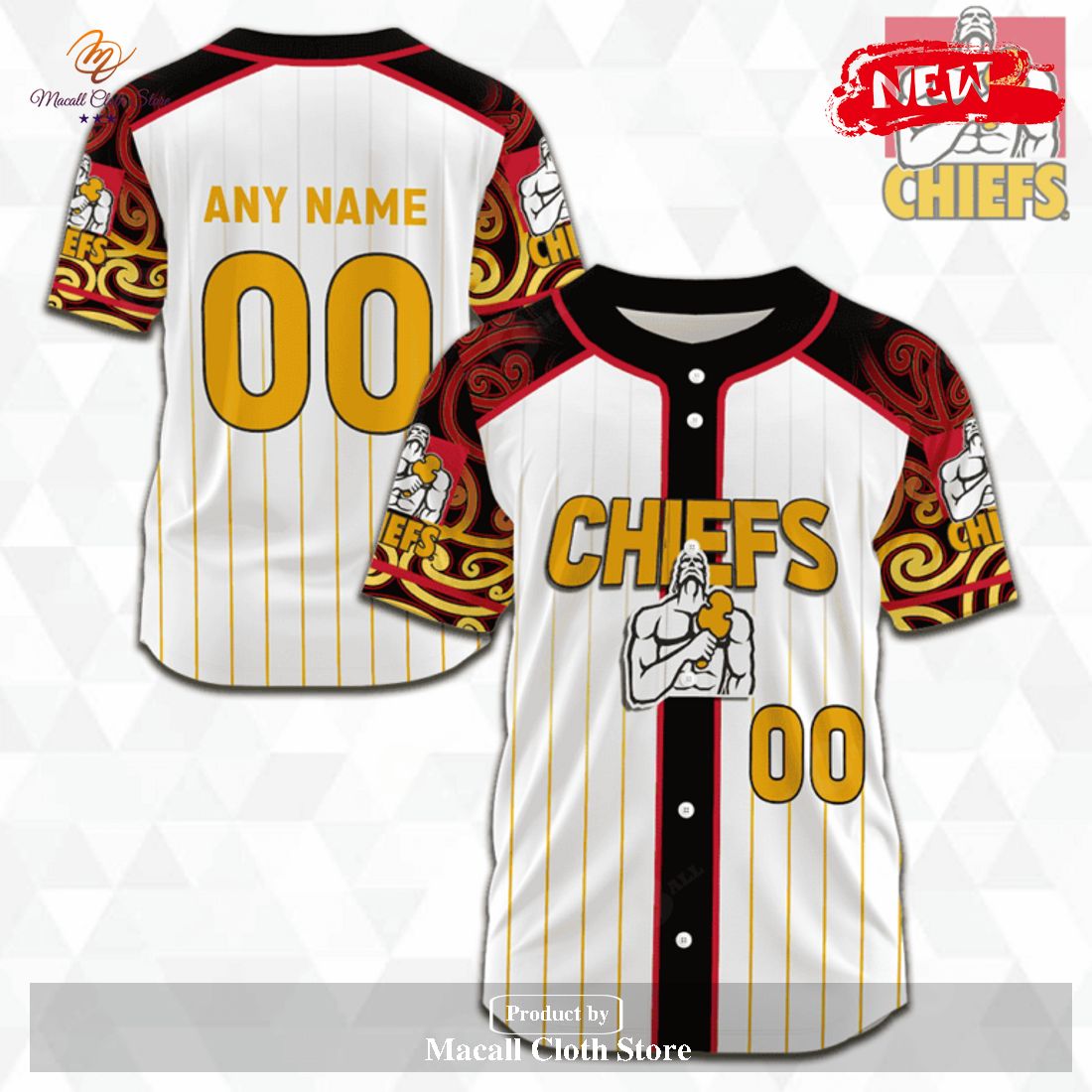 Personalized Chiefs Super Rugby 2023 Baseball Jerseys Personalized Chiefs Super Rugby 2023 Baseball Jerseys
