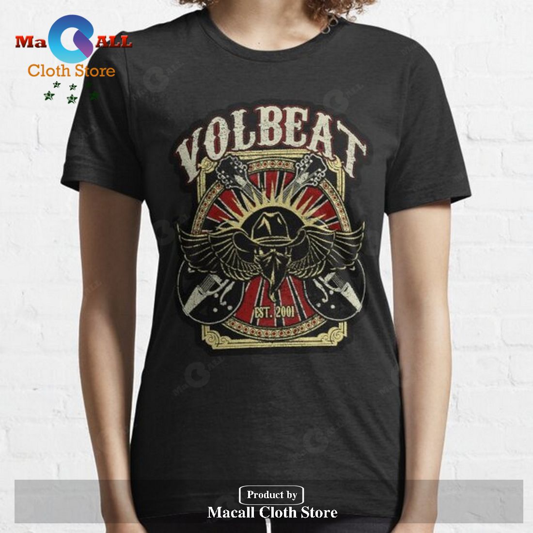 Volbeat Unisex Classic Tee Trend T-Shirt Hoodie Sweatshirt