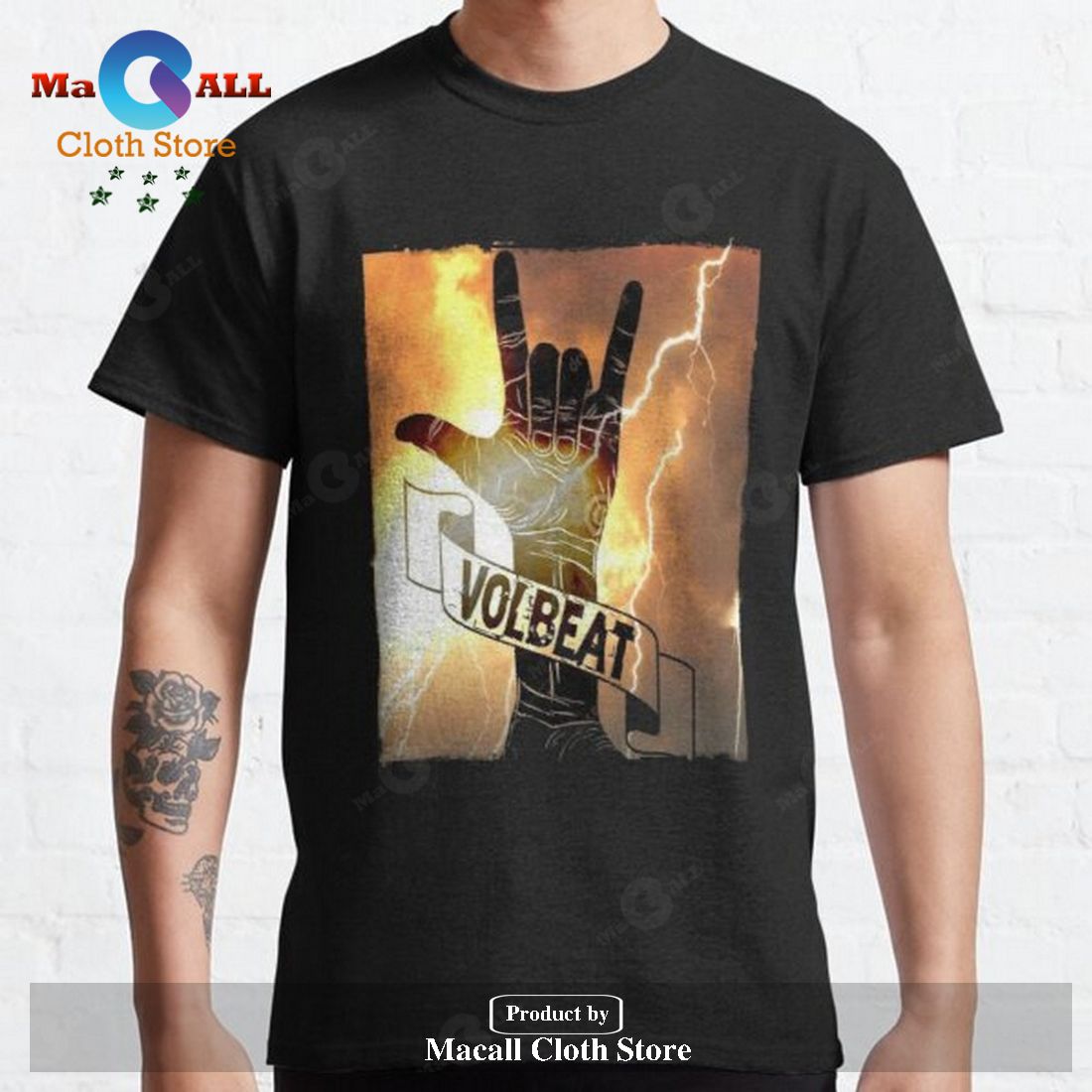Volbeat Unisex Tee Trend Classic T-Shirt Hoodie Sweatshirt Volbeat Unisex Tee Trend Classic T-Shirt Hoodie Sweatshirt