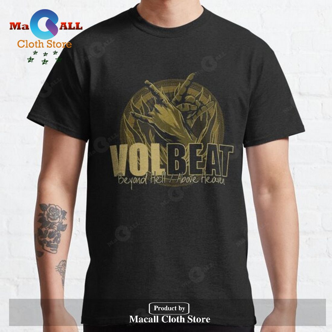 Volbeat Unisex Trend Classic T-Shirt Hoodie Sweatshirt Volbeat Unisex Trend Classic T-Shirt Hoodie Sweatshirt