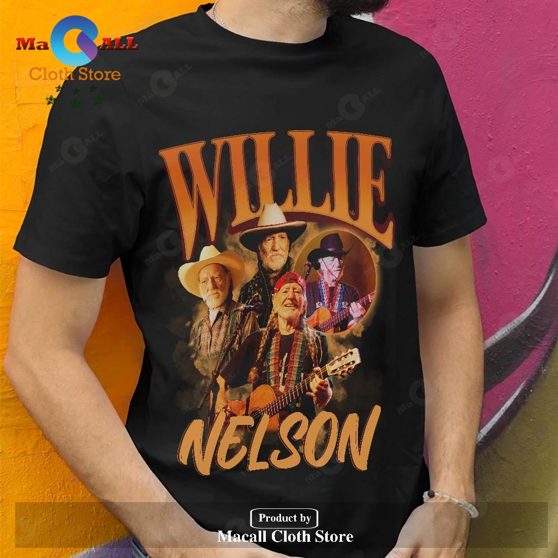 Willie Nelson Unisex Classic T-Shirt Hoodie Sweatshirt Willie Nelson Unisex Classic T-Shirt Hoodie Sweatshirt