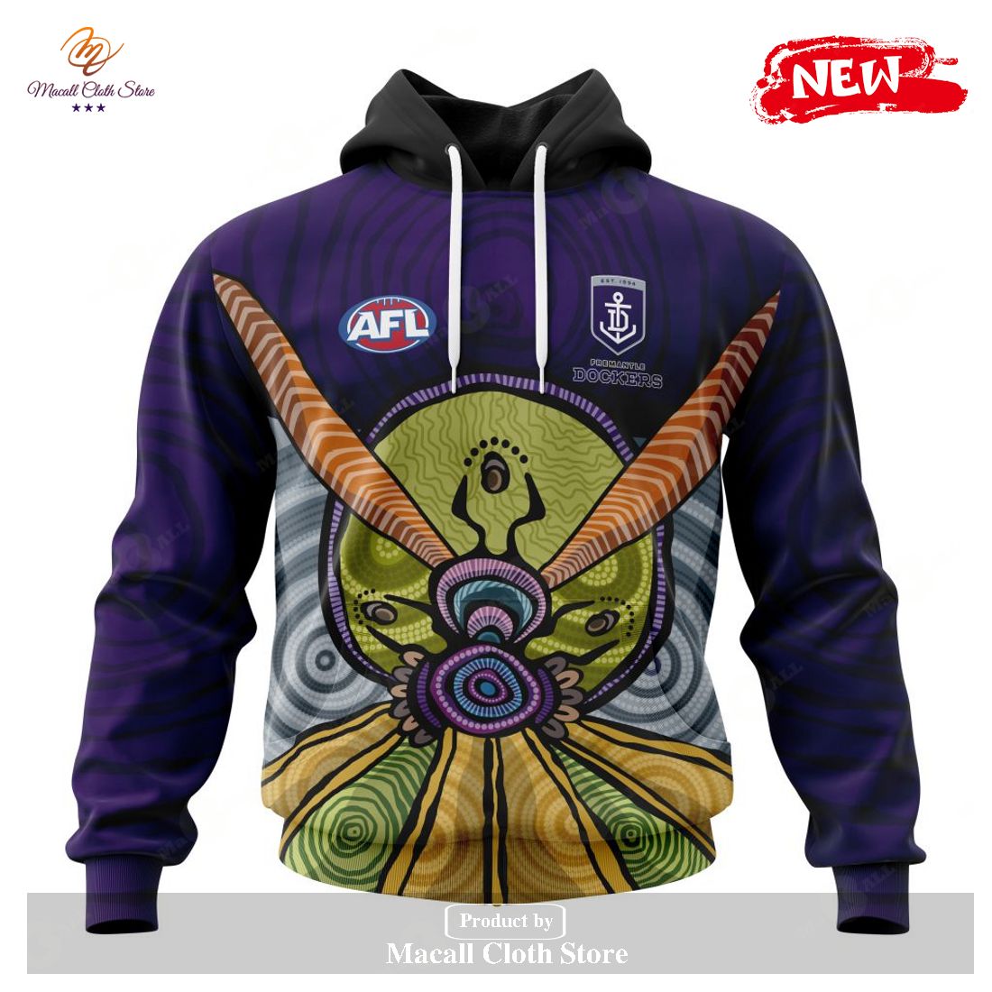 Personalized AFL Fremantle Dockers – Specialized Design Wih ArtWork For Australia Day Hoodie Sweatshirt 3D