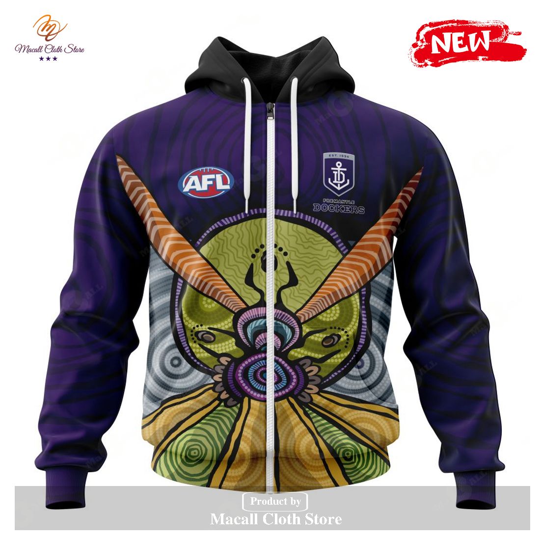 Personalized AFL Fremantle Dockers – Specialized Design Wih ArtWork For Australia Day Hoodie Sweatshirt 3D