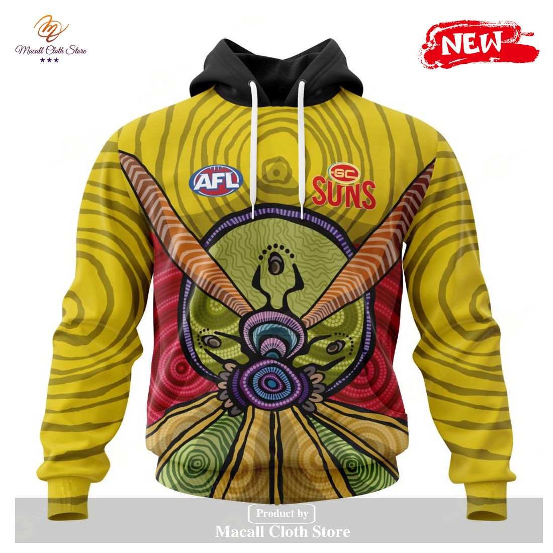 Personalized AFL Gold Coast Football Club – Specialized Design Wih ArtWork For Australia Day Hoodie Sweatshirt 3D