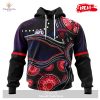 Personalized AFL Melbourne Football Club Polynesian Concept Kits Hoodie Sweatshirt 3D