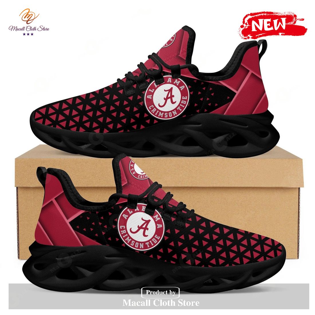 Alabama Crimson Tide American Football Running Sports Shoes For Men Women Full Size Max Soul Sneaker Shoes Alabama Crimson Tide American Football Running Sports Shoes For Men Women Full Size Max Soul Sneaker Shoes