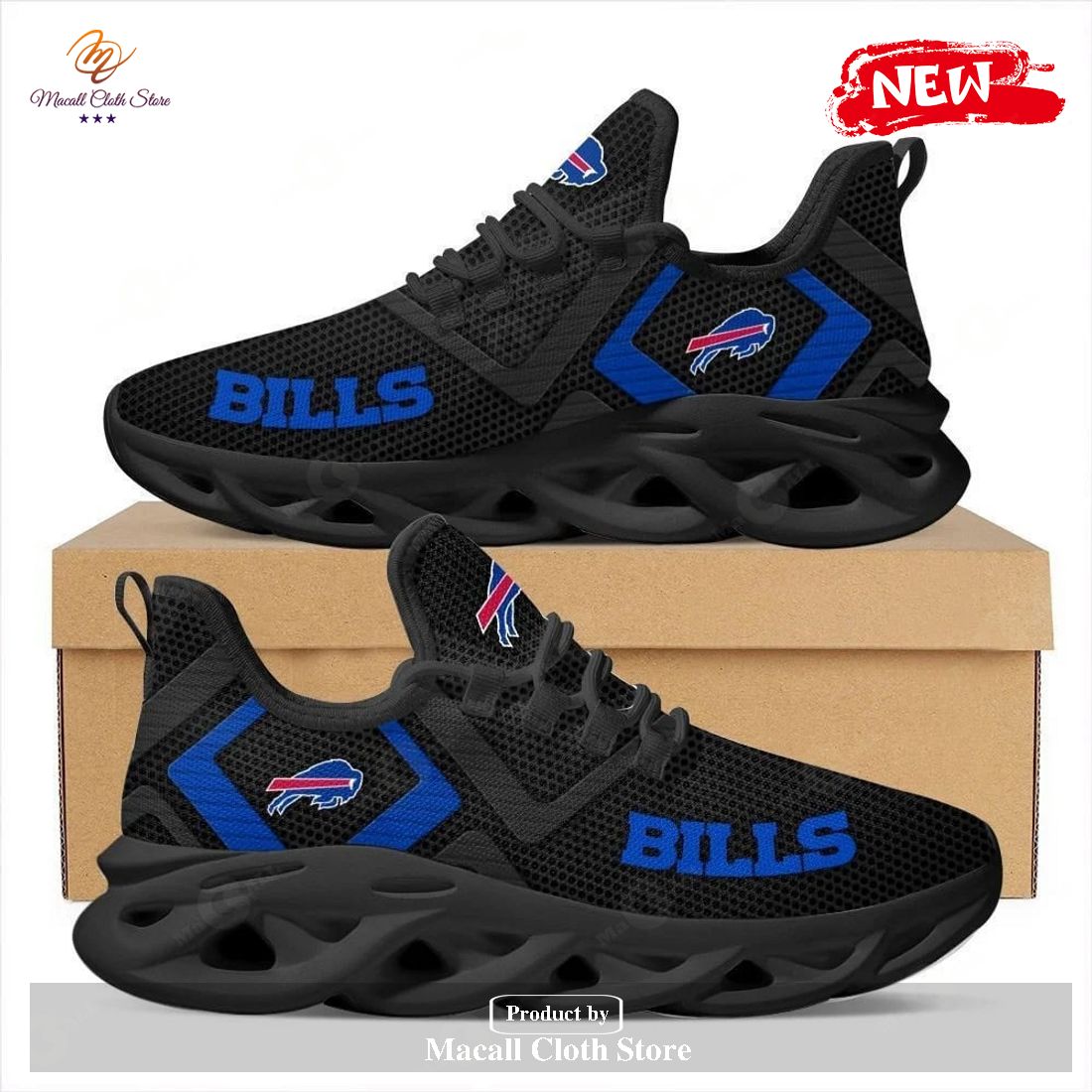 Buffalo Bills Running Sports Shoes For Men Women Max Soul Sneaker Shoes ...