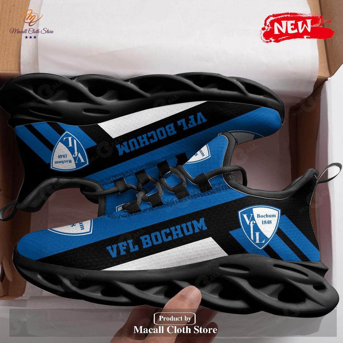 Bundesliga VfL Bochum Running Sports Shoes For Men Women Max Soul Sneaker Shoes