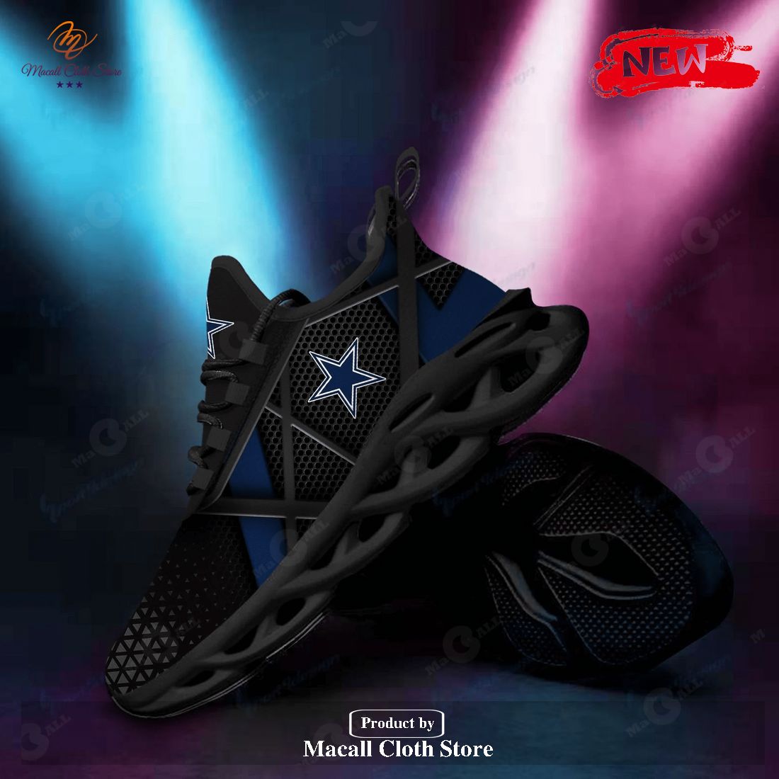 Dallas Cowboys Running Sports Shoes For Men Women Max Soul Sneaker Shoes