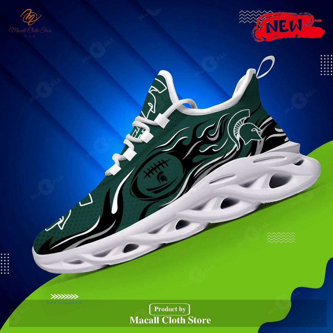 Michigan State Spartans For Fan Hot Design Man Women Max Soul Sneaker Shoes