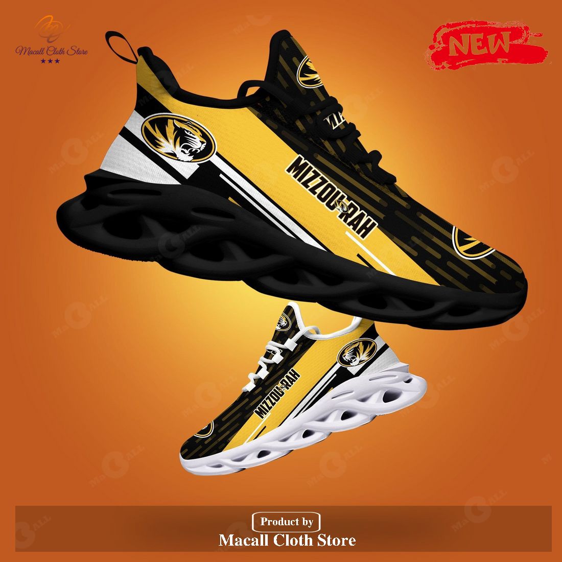 Missouri Tigers For This Season For Men For Women Best Sport Printing All Size Max Soul Sneaker Shoes