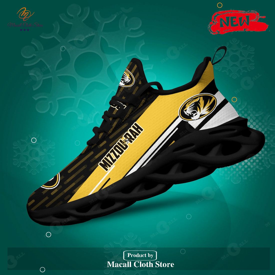 Green Bay Packers NFL Running Shoes Max Soul Shoes - Freedomdesign