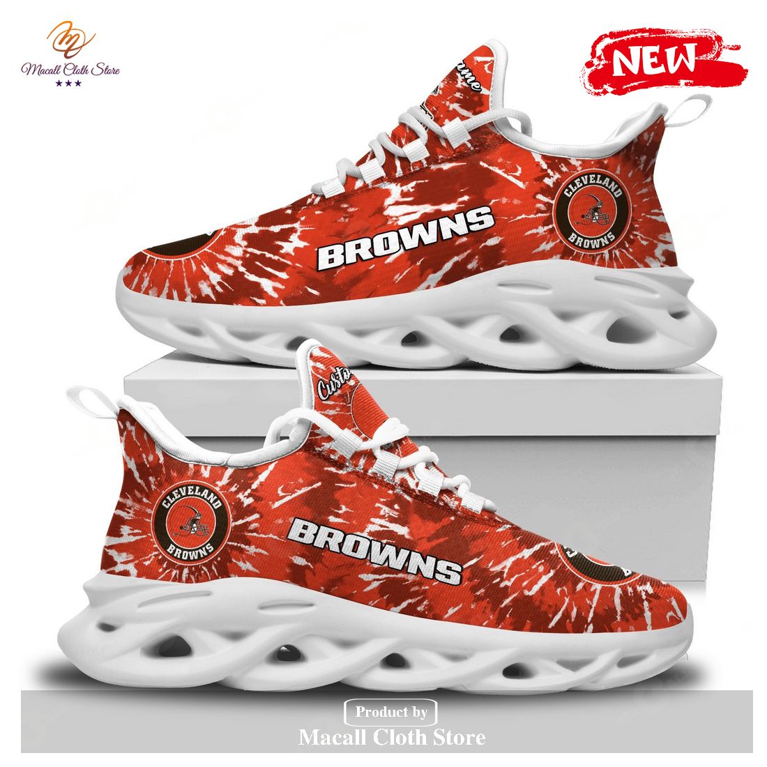 Cleveland Browns Max Soul Sneaker For Fans