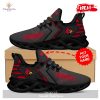 Personalized Name LSU Tigers Running Sports Shoes For Men Women Football Fan Louisiana State University Max Soul Sneaker Shoes