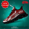Personalized Name Minnesota Twins Mascot Running Sports Shoes For Men Max Soul Sneaker Shoes