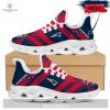 Personalized Name New England Patriots Running Sports Shoes For Men Women Max Soul Sneaker Shoes