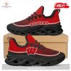 Wisconsin Badgers Christmas Perfect Choice Sport Beautiful Printing Max Soul Sneaker Shoes